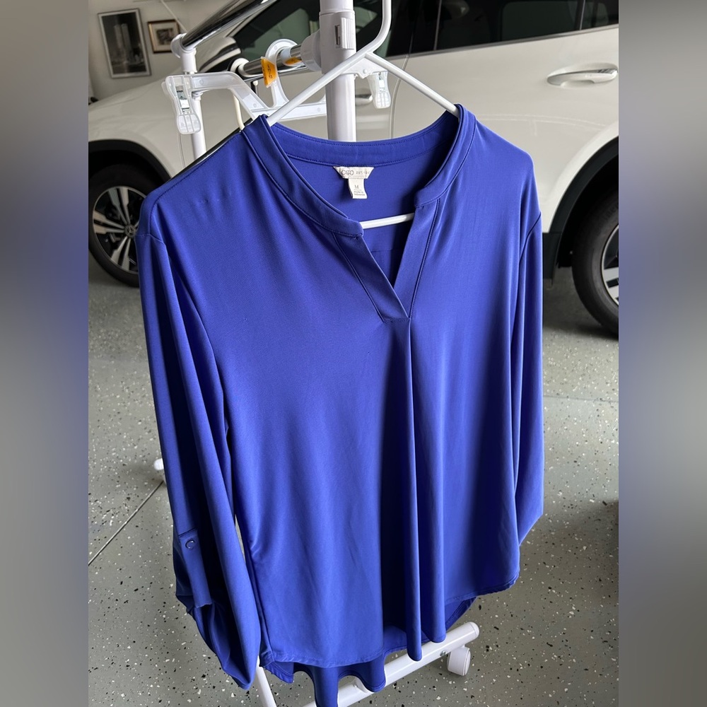 Cato Deep Blue Blouse